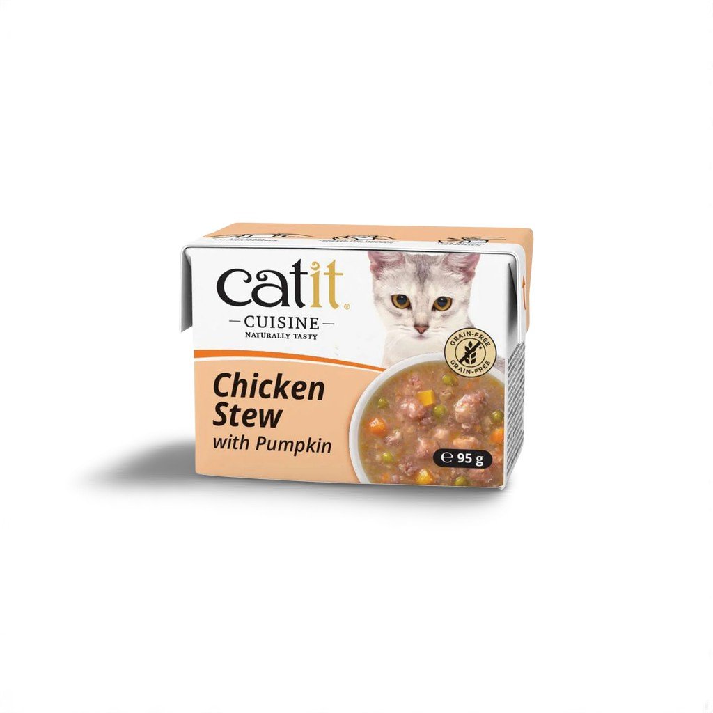 Catit Cuisine Chicken Stew with Pumpkin 95g Tetra