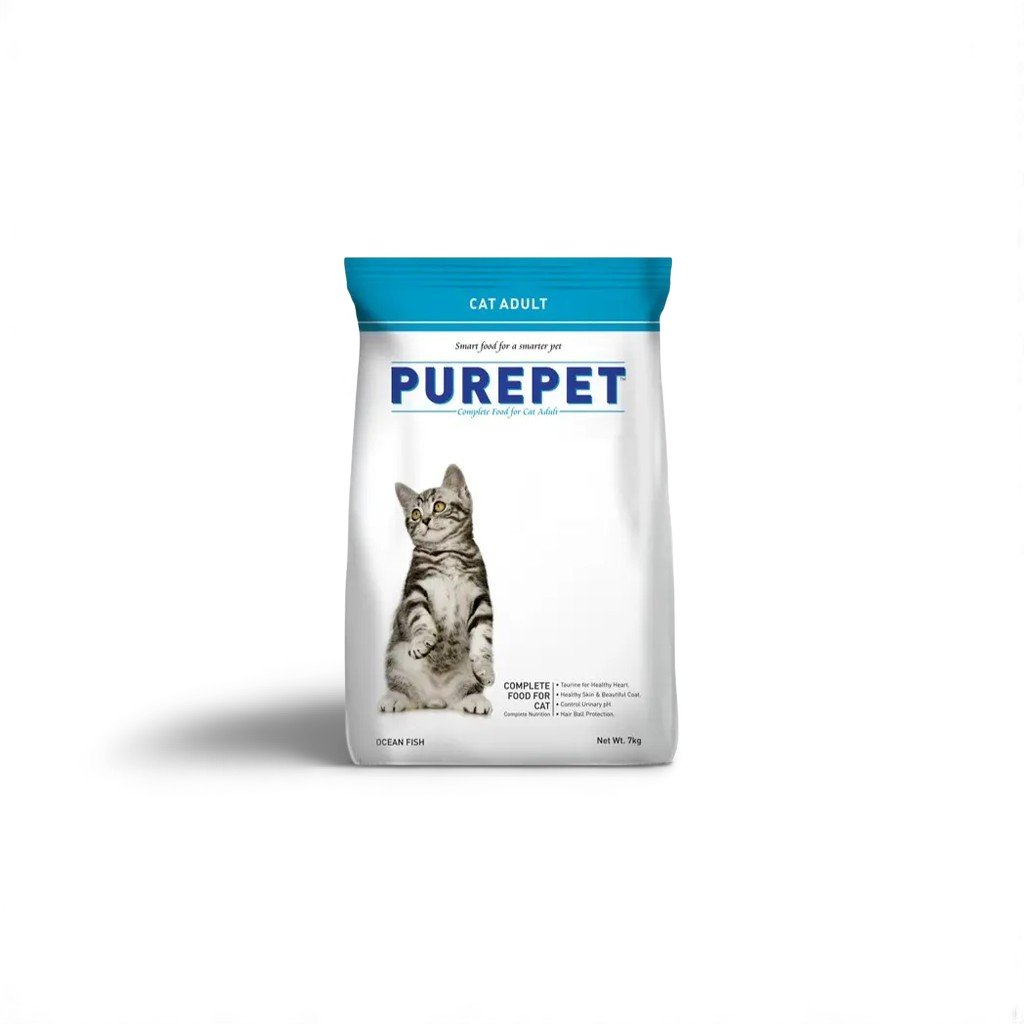 Purepet Cat Adult Dry Food Ocean Fish 7kg