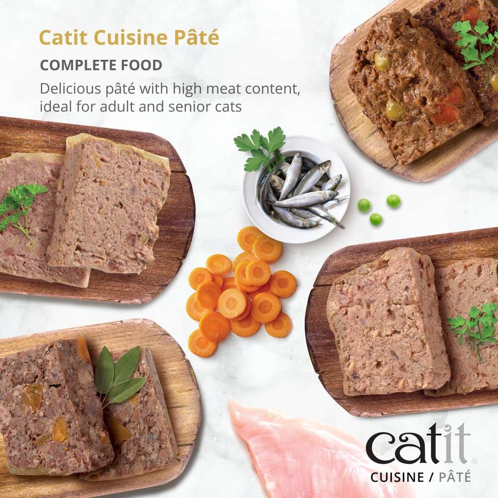 Catit Cuisine Beef Pate with Carrots 95g Tetra - Image 2