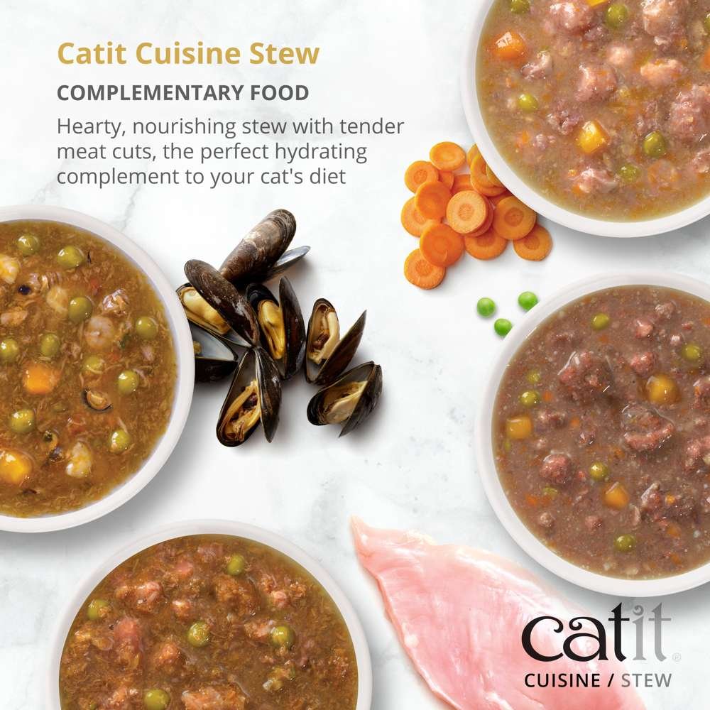 Catit Cuisine Chicken Stew with Pumpkin 95g Tetra - Image 2