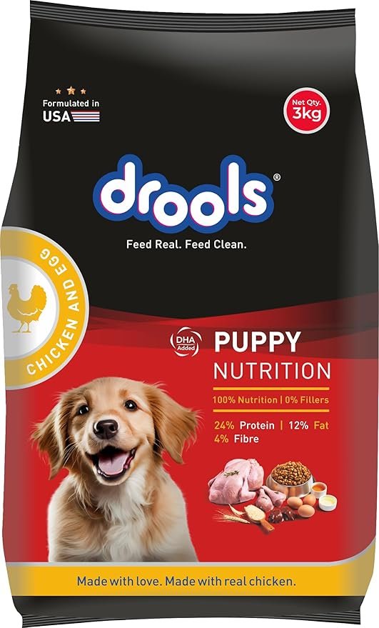Drools Puppy Dry Food Chicken & Egg 3kg - Image 2