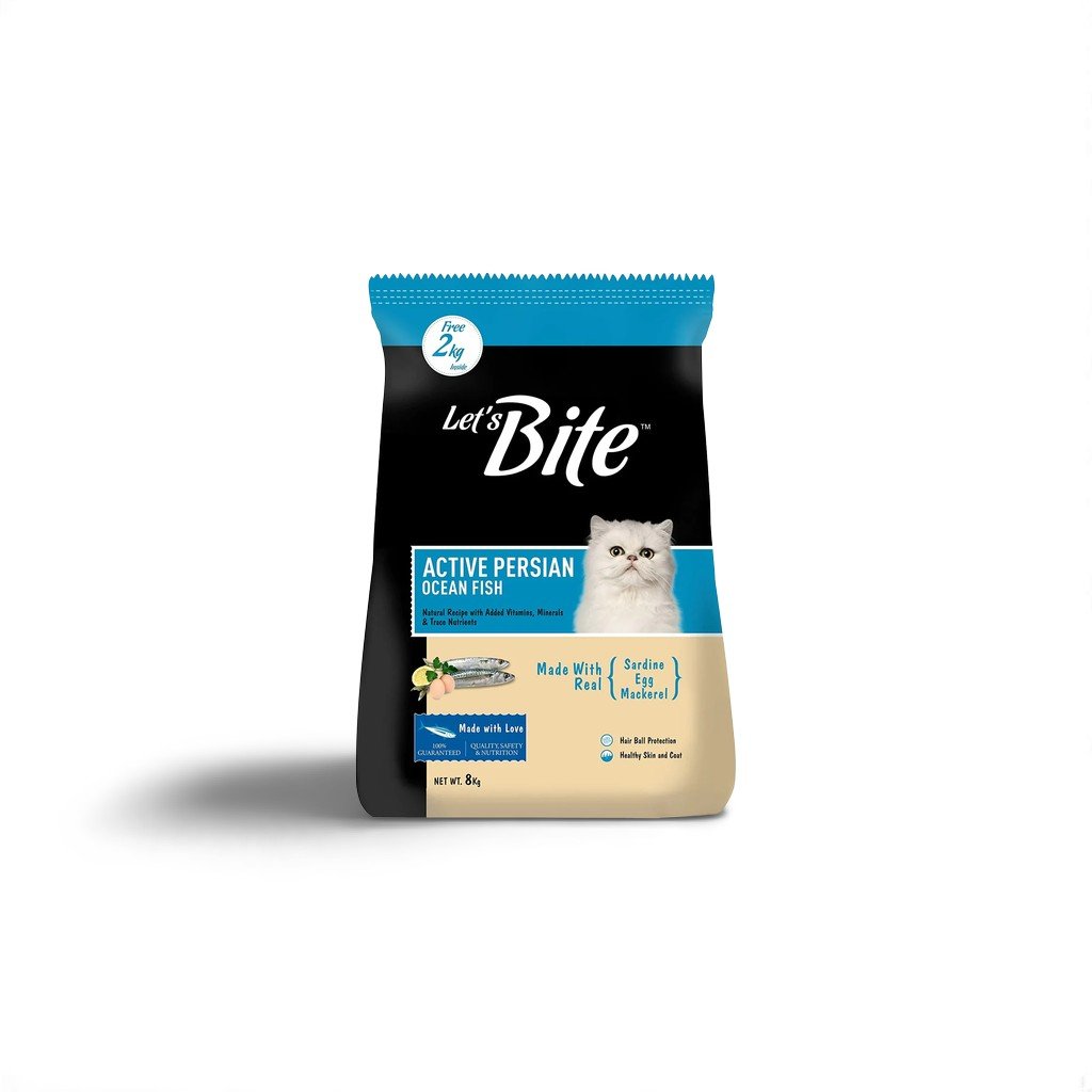 Let's Bite Cat Food Persian 1kg ? Buy 1 Get 1 Free