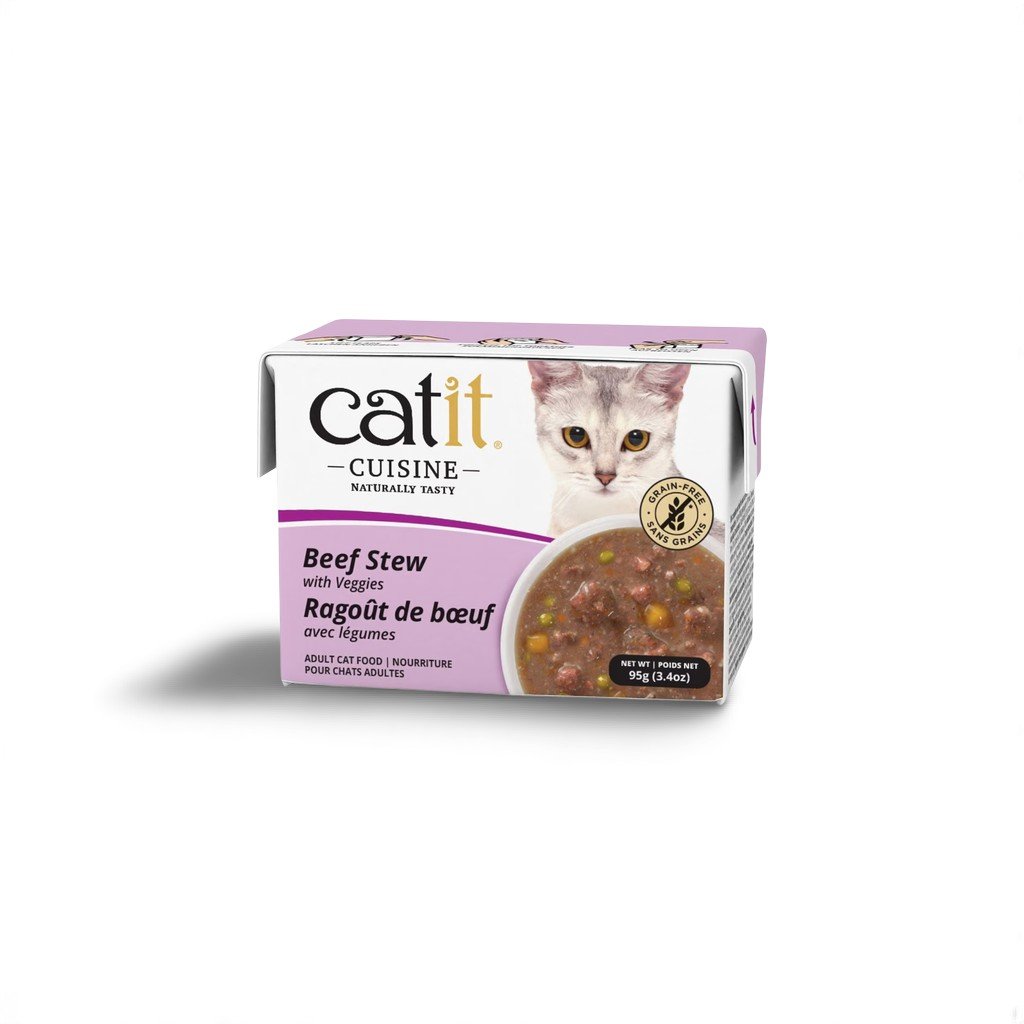 Catit Cuisine Beef Stew with Veggies 95g Tetra