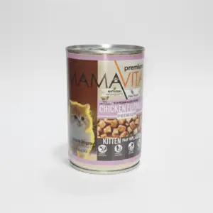 Mamavita Wet Kitten Food Chicken Chunks in Gravy 400g