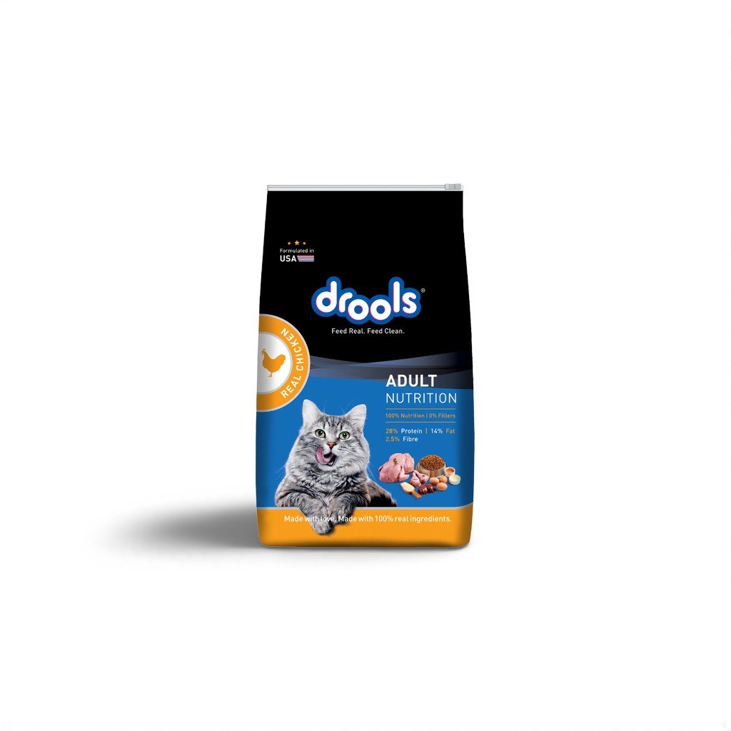 Drools Cat Dry Food Real Chicken 400g