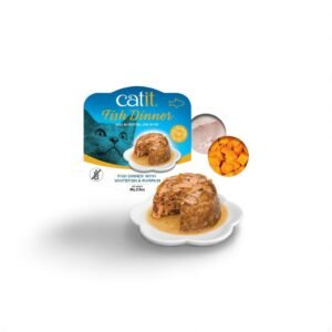 Catit Fish Dinner, Whitefish & Pumpkin 80 g,