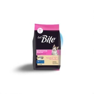 Let's Bite Cat Food Active Kitten 1kg ? Buy 1 Get 1 Free