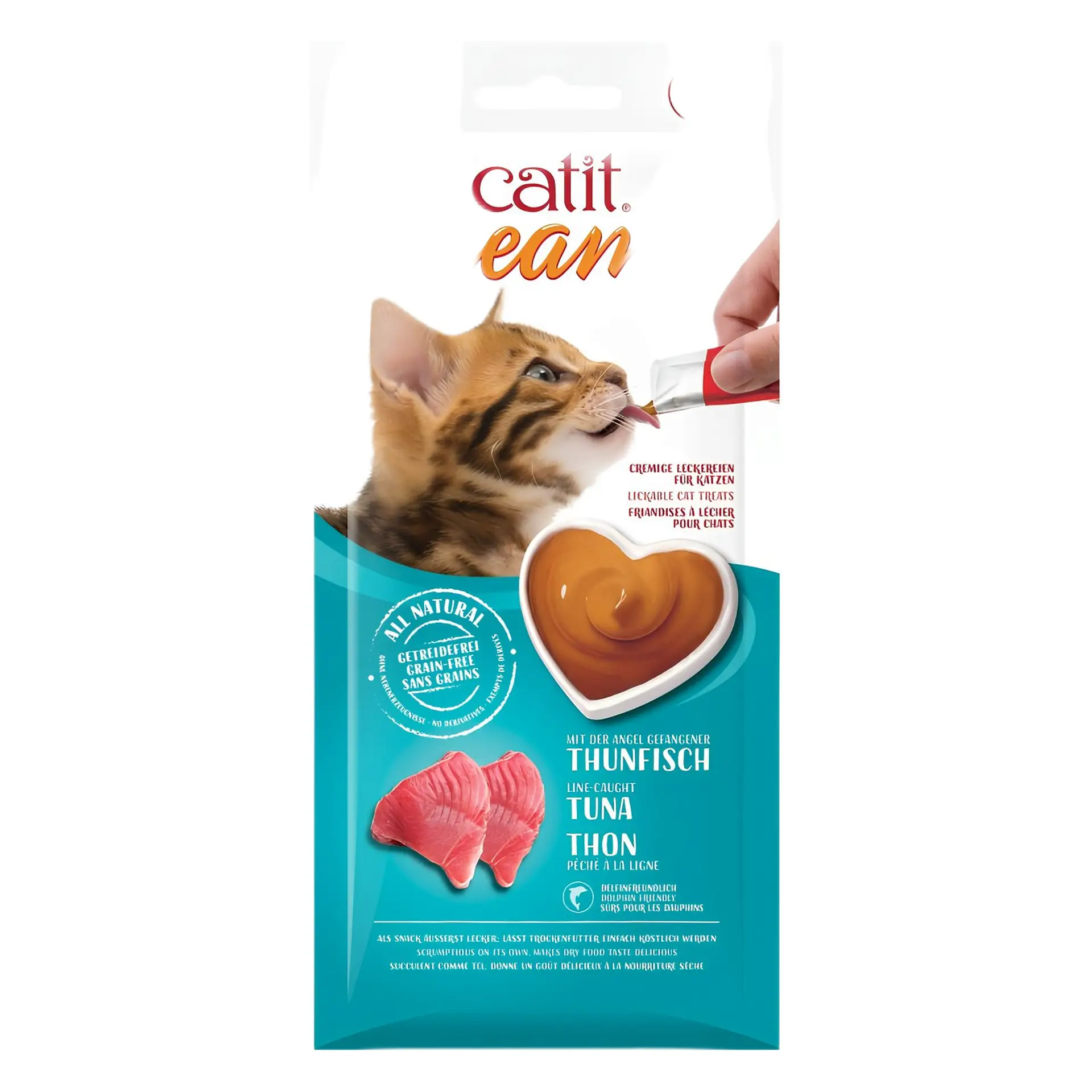 Catit Creamy Lickable Treats Tuna 12 Pack