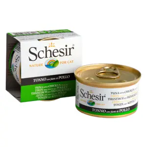 Schesir Can Tuna with Chicken Fillets in Jelly 85g
