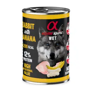 Alpha Spirit® Canned Dog Food Turkey & Pear 400g