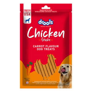 Drools Chicken Carrot Flv Sticks 100gm