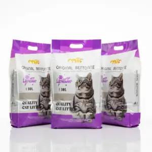 Mi Pets Benotine White Cat Litter Lavender 3*10L
