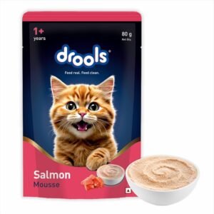 Drools Salmon Mousse Cat 80gm